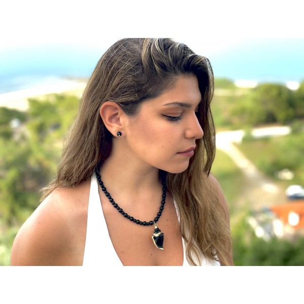 Κολιέ όνυχα κοχύλι