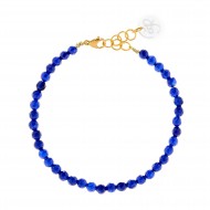 Βραχιόλι αχάτη μπλε